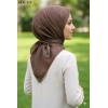 Locella Soft Pamuk Eşarp (Koyu Kahve) 1031-119