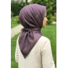 Locella Soft Pamuk Eşarp (Koyu Mürdüm) 1031-122