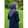 Locella Soft Pamuk Eşarp (Lacivert) 1093-118