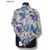 Locella Soft Pamuk Eşarp (lacivert-mint) 1035-112