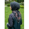 Locella Soft Pamuk Eşarp (Siyah) 1050-120