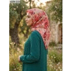 Lopres Soft Pamuk Eşarp (Açık Vizon -Kırmızı ) 1039-115