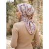 Lopres Soft Pamuk Eşarp (Krem-Sirke) 1038-116