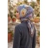 Mismarascarf Desenli Bambu Kraş Pamuk Eşarp 307-116