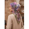 Mismarascarf Desenli Bambu Kraş Pamuk Eşarp 307-128