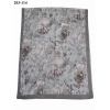 Moon Scarf Bambu Kraş Pamuk Şal (Gri) 203-114