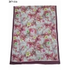 Moon Scarf Bambu Kraş Pamuk Şal (Şarabi) 207-116
