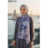 Moon Scarf Bambu Kraş Pamuk Şal (Sirke) 1052-111