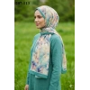 Moon Scarf Bambu Kraş Pamuk Şal (Yeşil) 207-113