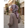 MoonScarf Desenli Bambu Pamuk Eşarp 262-111