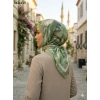 MoonScarf Desenli Bambu Pamuk Eşarp 262-115