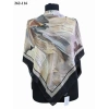 MoonScarf Desenli Bambu Pamuk Eşarp 262-116