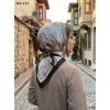 MoonScarf Desenli Bambu Pamuk Eşarp 262-121
