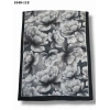 Moon Scarf Soft Pamuk Şal (Siyah-Gri) 1040-118