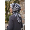 MoonScarf Soft Pamuk Eşarp (Gri) 327-115