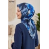 MoonScarf Soft Pamuk Eşarp (Lacivert) 327-111