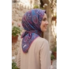 MoonScarf Soft Pamuk Eşarp (Lacivert) 328-117