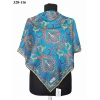MoonScarf Soft Pamuk Eşarp (Mavi) 328-116