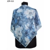 MoonScarf Soft Pamuk Eşarp (Mavi) 329-113