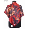 MoonScarf Soft Pamuk Eşarp (Mor - Kiremit) 327-124