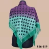 Polo Craft Desenli Flamlı Eşarp 816-119