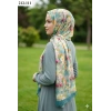 Sharell Bambu Kraş Pamuk Şal (Yeşil) 212-111