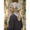 Sharell Desenli Soft Pamuk Eşarp 280-123