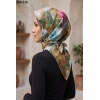 Sharell Desenli Soft Pamuk Eşarp 306-120