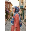 Sharell Fransız İpeği Şal (Açık Mint) 249-115