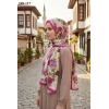 Sharell Fransız İpeği Şal (Fuşya) 248-117