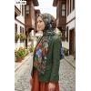 Sharell Fransız İpeği Şal (Haki) 249-120