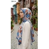 Sharell Fransız İpeği Şal (Koyu İndigo) 248-116