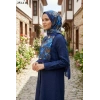 Sharell Fransız İpeği Şal (Morcivert) 251-118