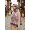 Sharell Fransız İpeği Şal (Mürdüm) 247-115