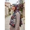 Sharell Fransız İpeği Şal (Siyah) 249-125