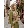 Sharell Fransız İpeği Şal (Yağ Yeşili) 247-121