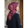 Sharell Leopar Desenli Soft Pamuk Eşarp 304-121