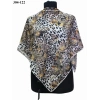 Sharell Leopar Desenli Soft Pamuk Eşarp 304-122