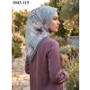 Velscarfs Soft Pamuk Parla Eşarp (Gri) 1043-115
