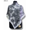 Velscarfs Soft Pamuk Parla Eşarp (Gümüş Gri) 1090-113