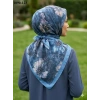 Velscarfs Soft Pamuk Parla Eşarp (İndigo) 1090-123