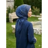 Velscarfs Soft Pamuk Parla Eşarp (Lacivert) 1042-119