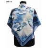 Velscarfs Soft Pamuk Parla Eşarp (Mavi) 204-114