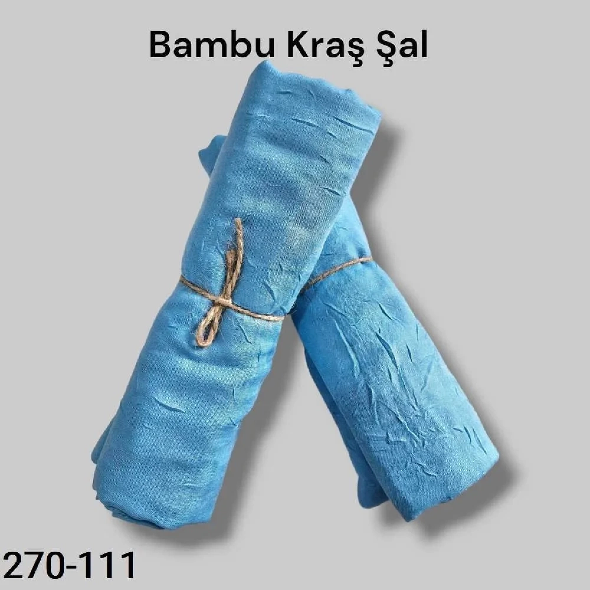 Bambu Kraş Şal (mavi) 270-111