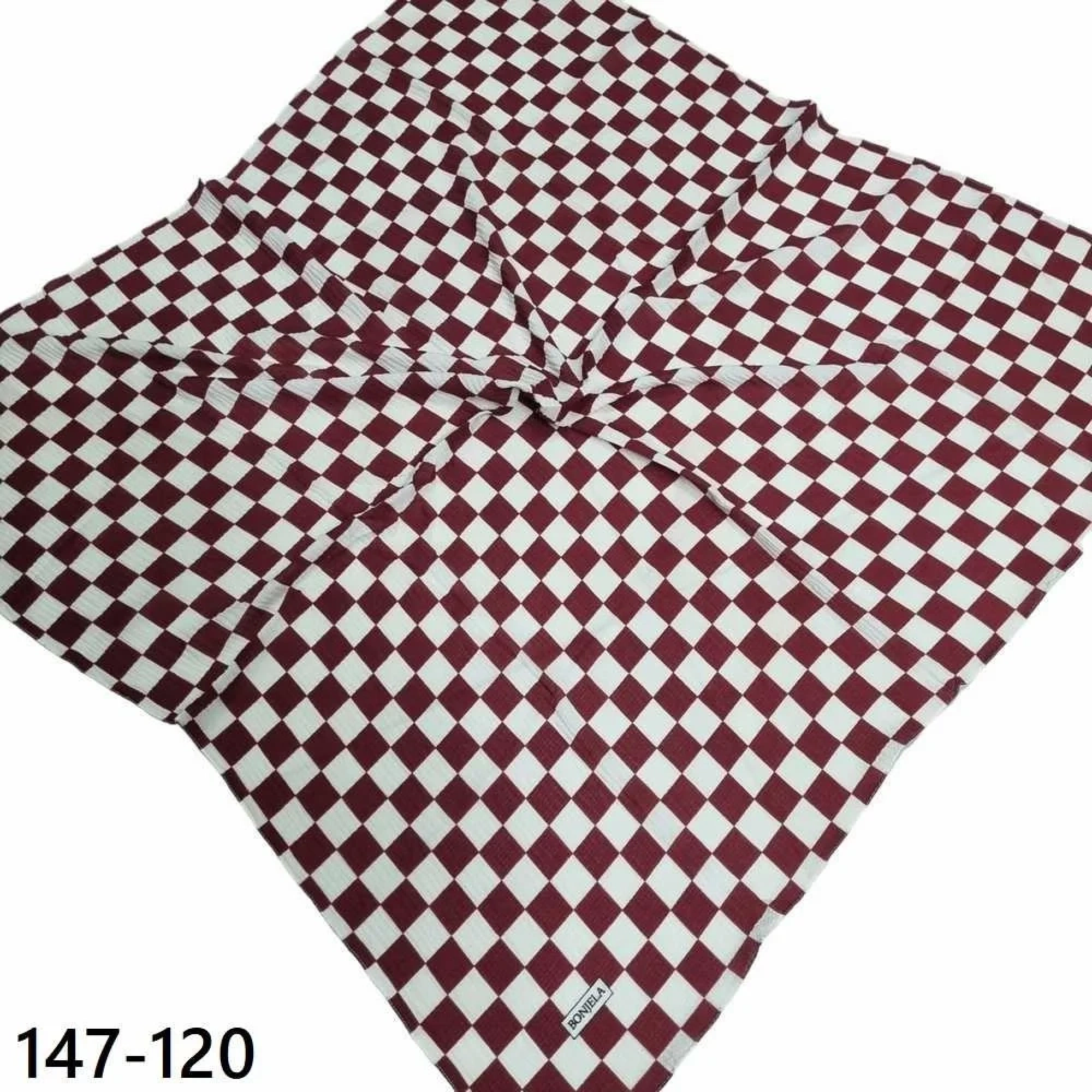 Bonjela Desenli Mio Caz Pamuk Eşarp 147-120