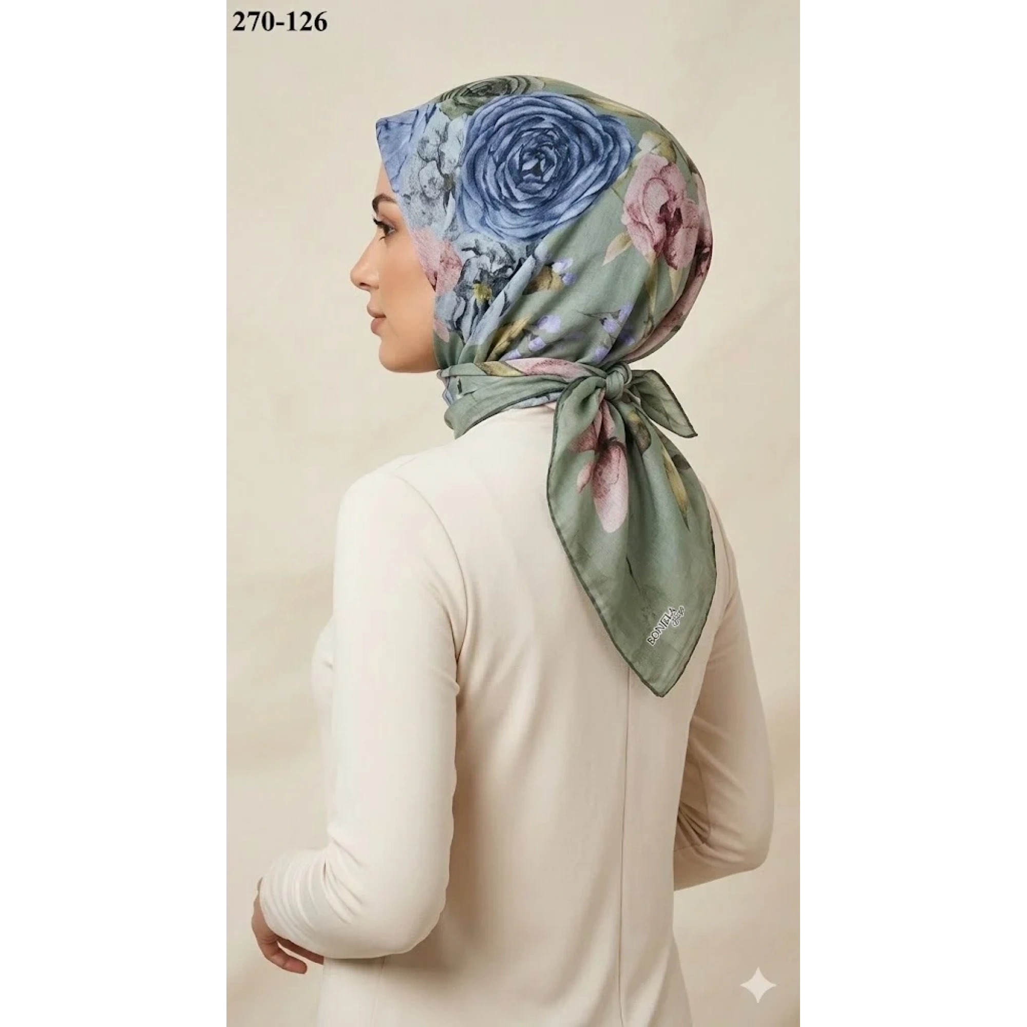 Bonjela Soft Pamuk Eşarp 270-126