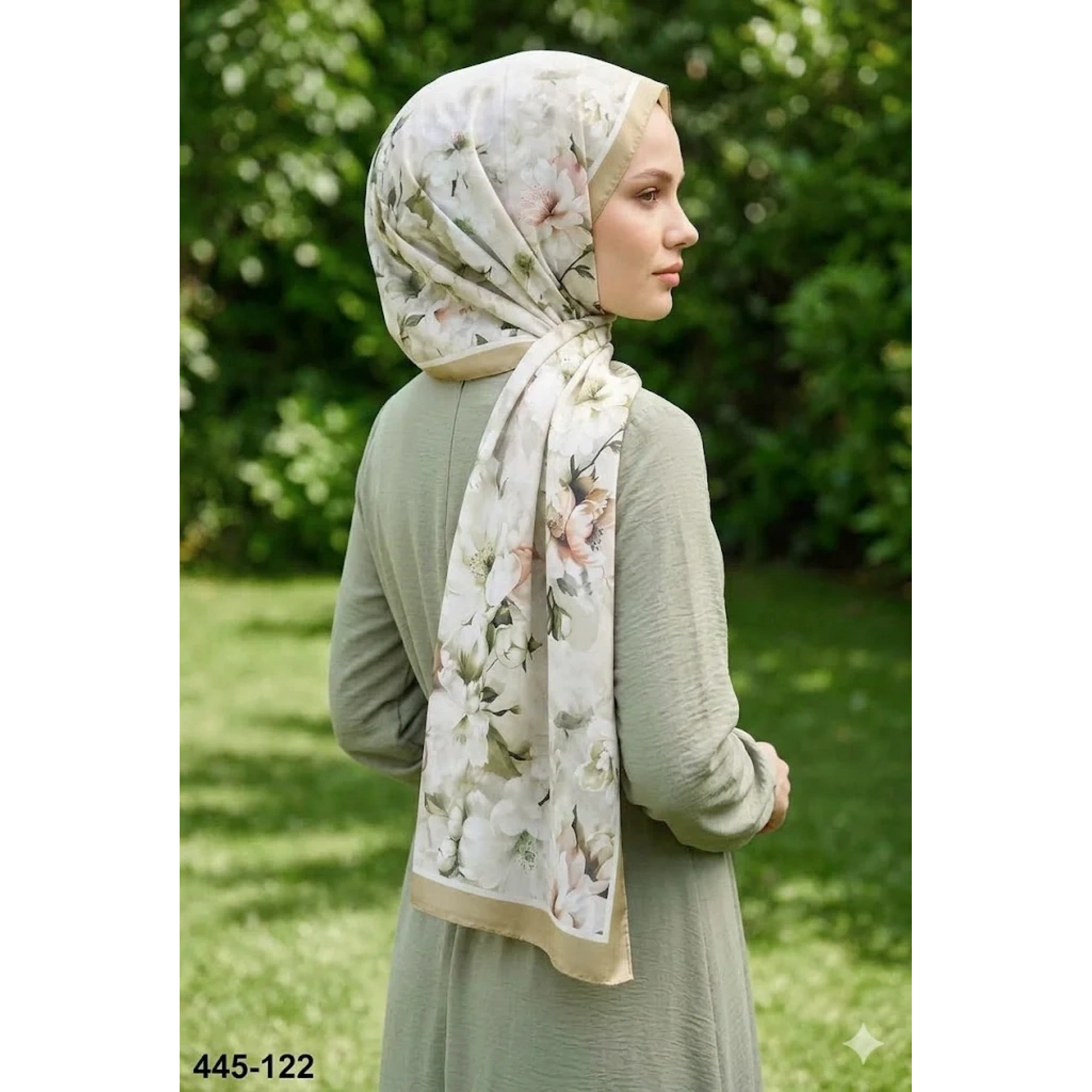 Buqle Dijital Desenli Soft Şal 445-122