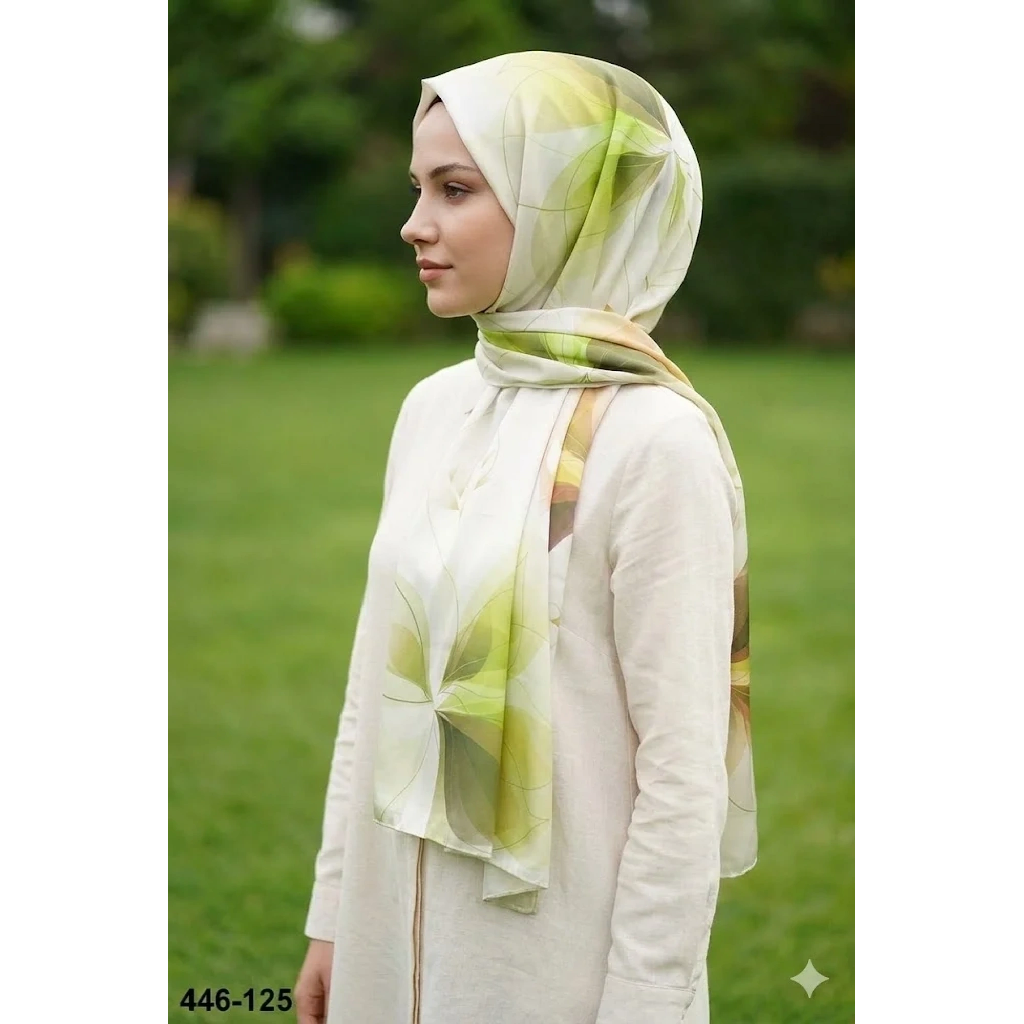 Buqle Dijital Desenli Soft Şal 446-125