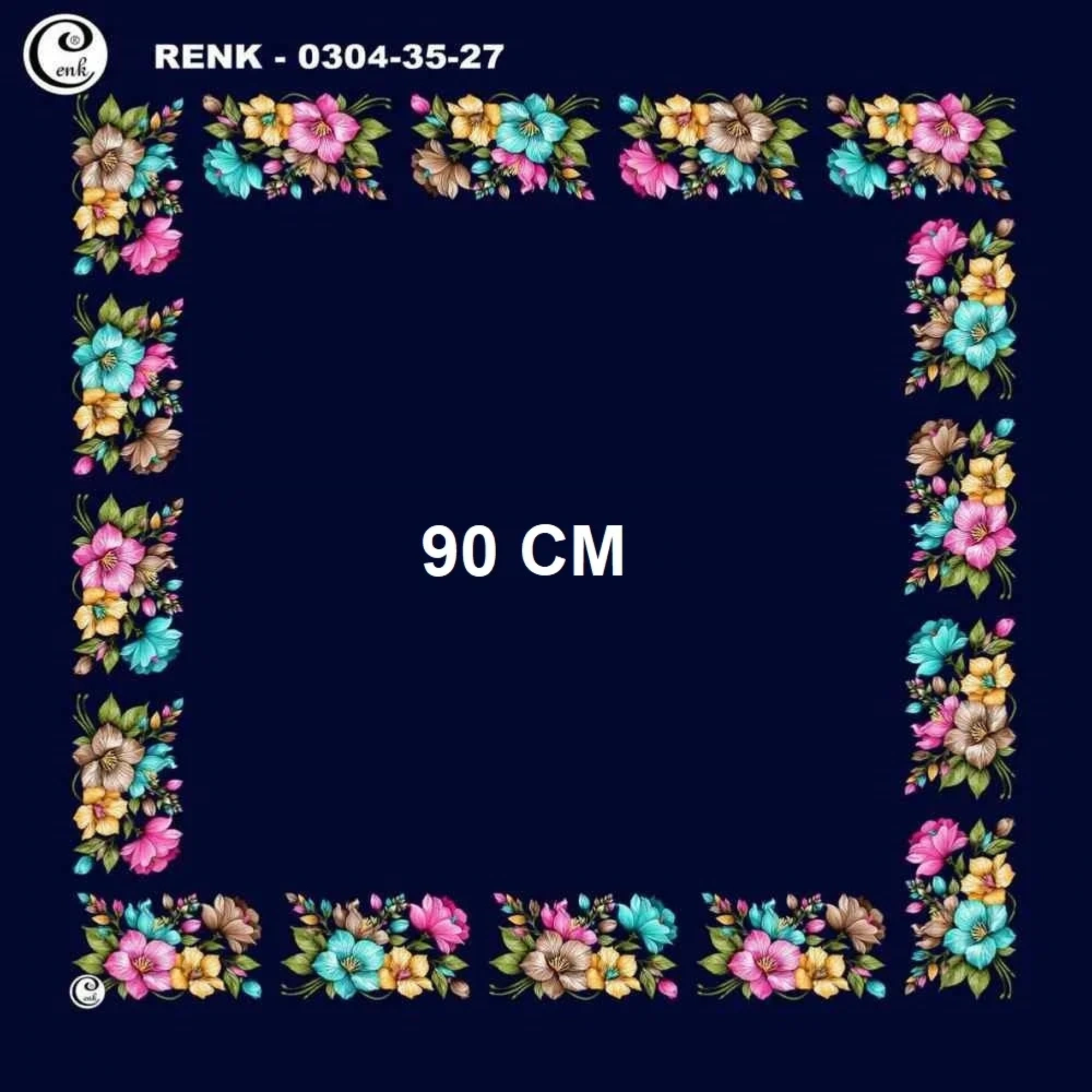 Cenk 90 CM İçi Boş Oyalık Yazma 035-27
