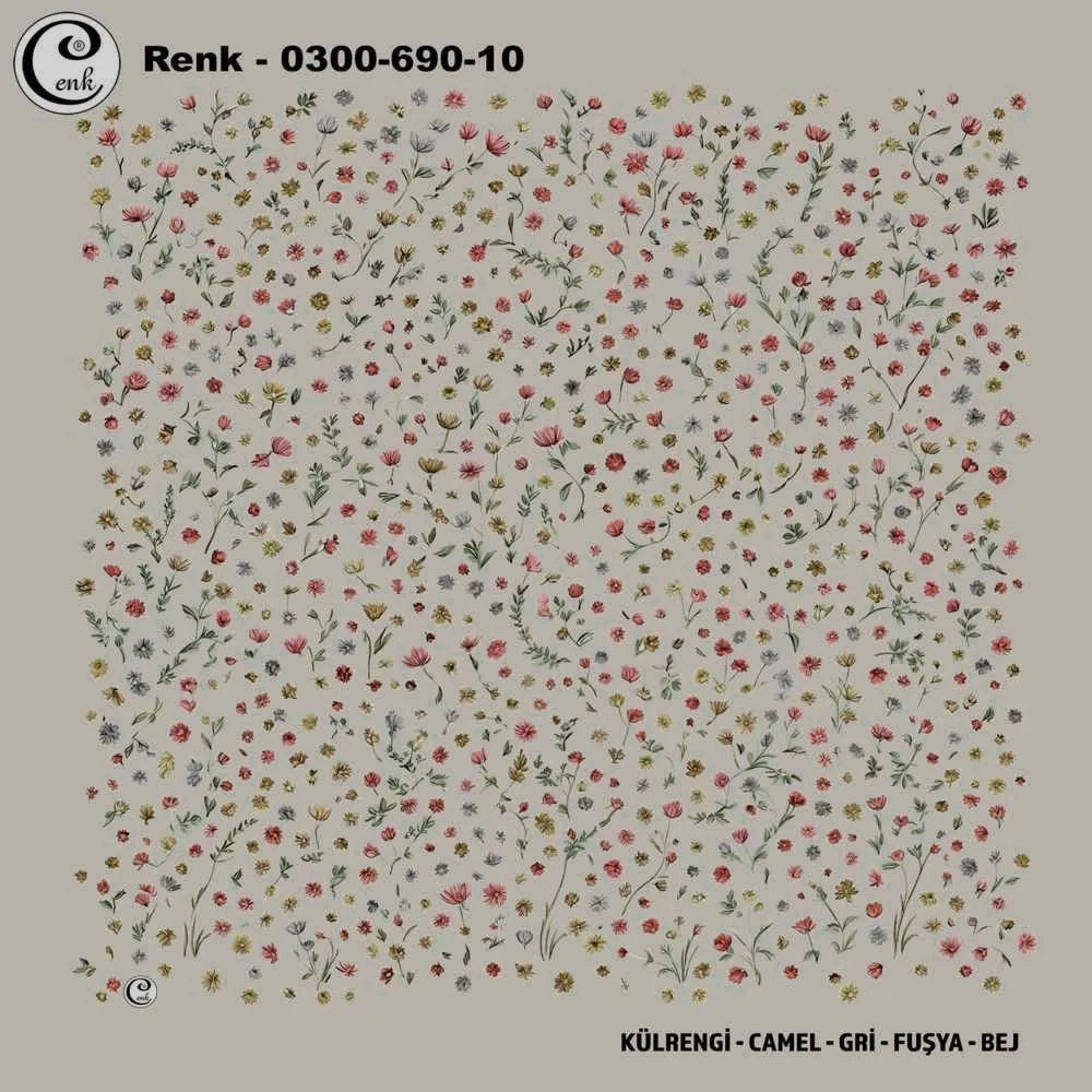 Cenk Desenli Oyalık Yazma 690-10